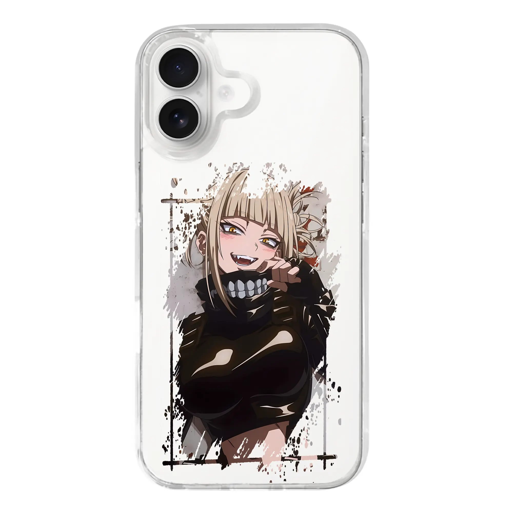 僕のヒーローアカデミア グッズ,トガヒミコ - iPhone 17シリーズ 透明スマホケース – 薄型・耐衝撃・精密フィット保護カバー